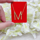 Initials Necklace Gold Plated by KDJ