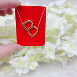 Initials Necklace Gold Plated by KDJ