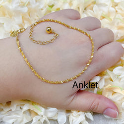 Anklet Chain Gold Plated by KDJ