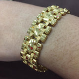 Bar Bracelet Gold Plated by KDJ