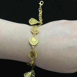 Queen Elizabeth Bracelet Gold Plated by KDJ