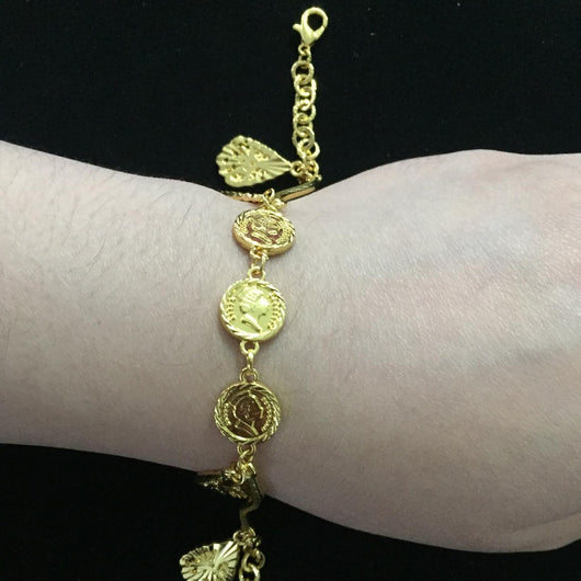 Queen Elizabeth Bracelet Gold Plated by KDJ