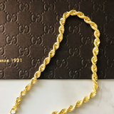 Rope Chain Bracelet Gold Plated by KDJ