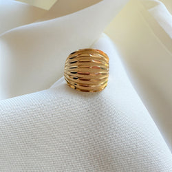 Madonna Adjustable Ring Gold Plated by KDJ