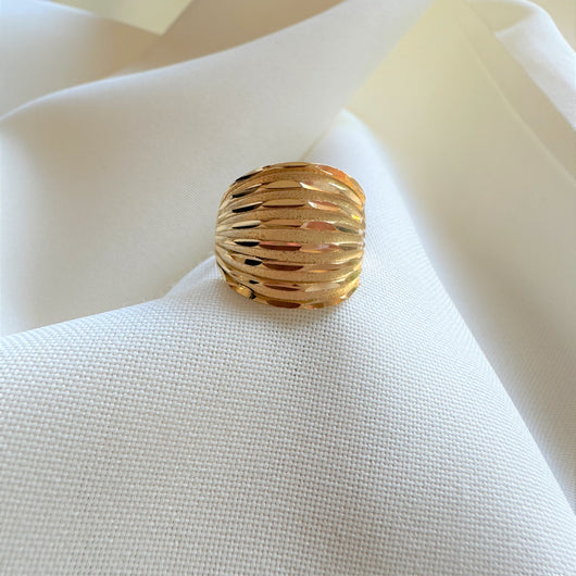 Madonna Adjustable Ring Gold Plated by KDJ